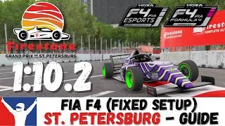 iRacing F4 St. Petersburg Guide 1:10.2 FIA F4 St Petersburg Track Guide Fixed