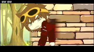 Gacha Club meme '—Tord stuck in the wall' tomtord AU eddsworld