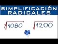 Simplificación de expresiones con radicales | Ejemplo 2