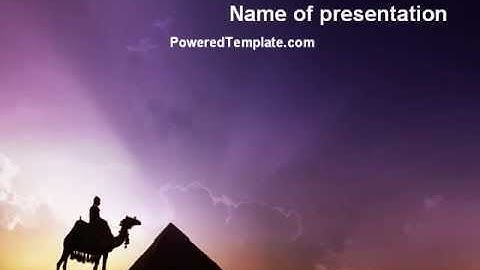 Tourism PowerPoint Template by PoweredTemplate.com