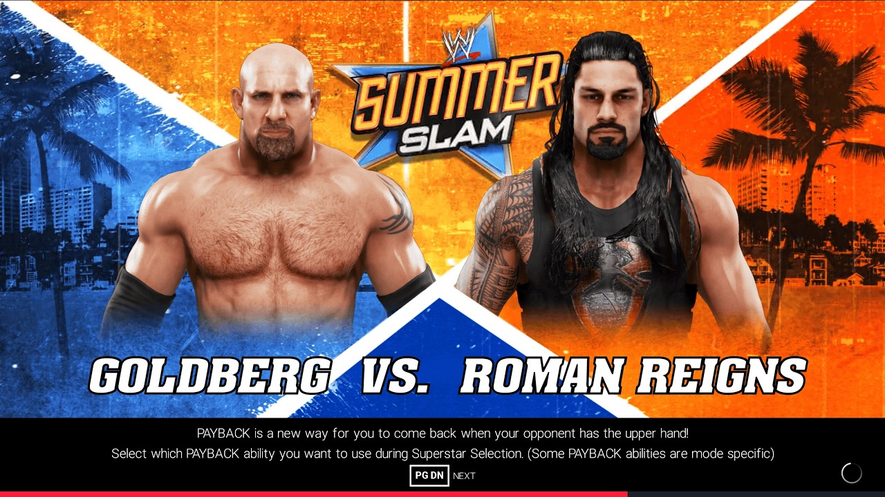 WWE 2K19 Goldberg Vs. Roman Reigns CPU VS CPU Will Goldberg Wins This TIme ?