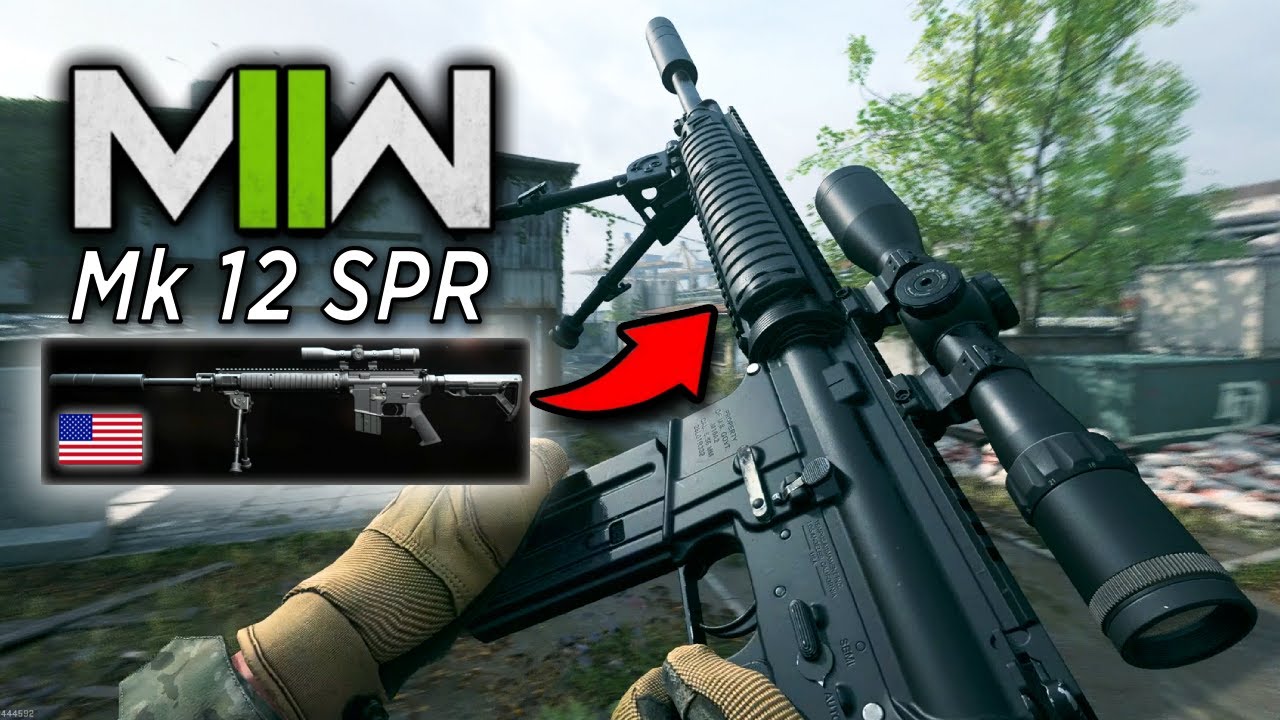 Tacticool "Mk 12 SPR" (M16) in Modern Warfare II Gameplay - YouTube
