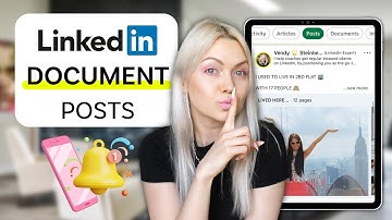 How To Post A Document On LinkedIn | LinkedIn PDF Carousel Post Secrets