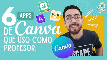 6 aplicaciones de CANVA que uso como PROFESOR