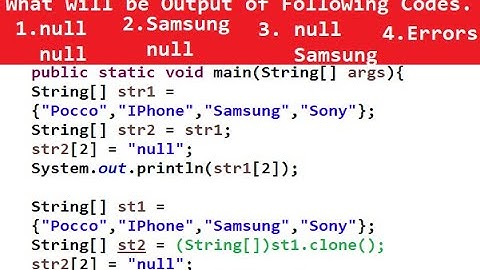 (#6) Java Multiple Choice Interview Questions and Answers