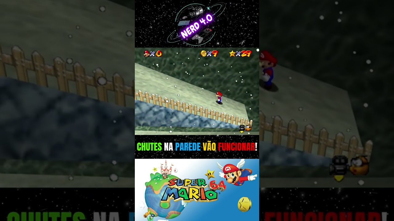 Fã cria port de Super Mario 64 para PC - Salvando Nerd