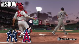 New York Yankees vs. Los Angeles Angels Game 57  MLB The Show 24