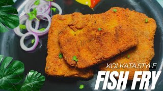 Kolkata style famous Fish Fry||Fish Fry recipe-in Bengali||Ramzan special recipe||Iftar snack