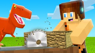 NOVA FORMA DE CORTAR MADEIRA !! - Minecraft Dinossauros #08 NOVA FORMA DE CORTAR MADEIRA !! - Minecraft Dinossauros #08