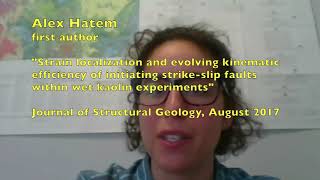 Strike-slip fault experiments