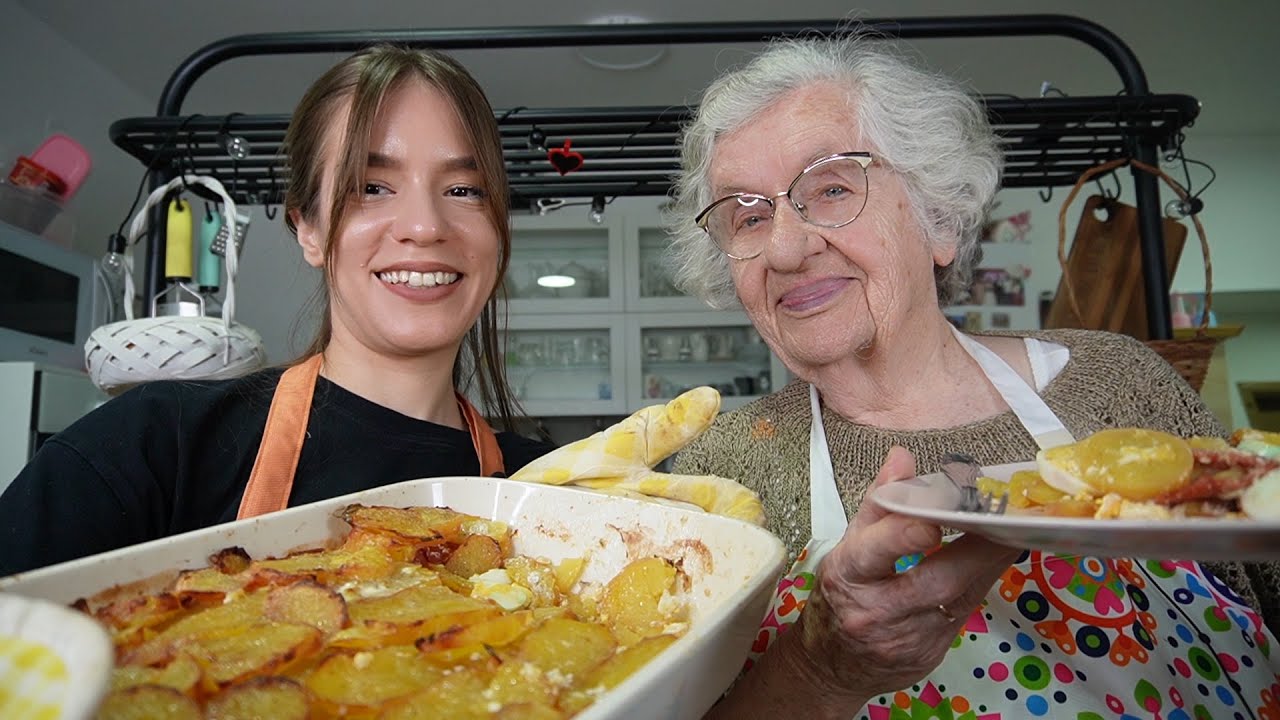 Francuski krompir - Najbolji način da se iskoristi višak barenih jaja! Baka uči unuku
