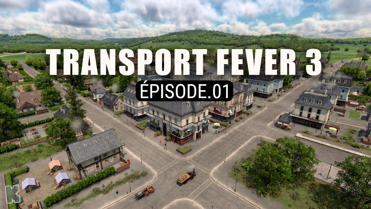 On démarre un empire du rail rentable en difficile / Transport Fever 3 ép. 01