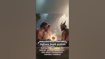 Godaan Iblis di Surga  Bagaimana Adam dan Hawa Terpedaya Buah Terlarang!