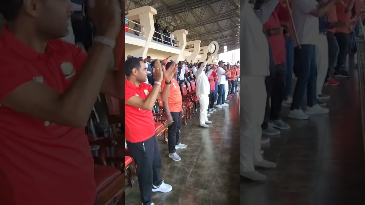 RAILA AND RUTO WATCHED PETER SALASYA BEING ATTACKED AS THEY CHEER HARAMBEE