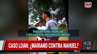 Nahuel Suárez respondió a las acusaciones del hermano de Loan con un mensaje contundente