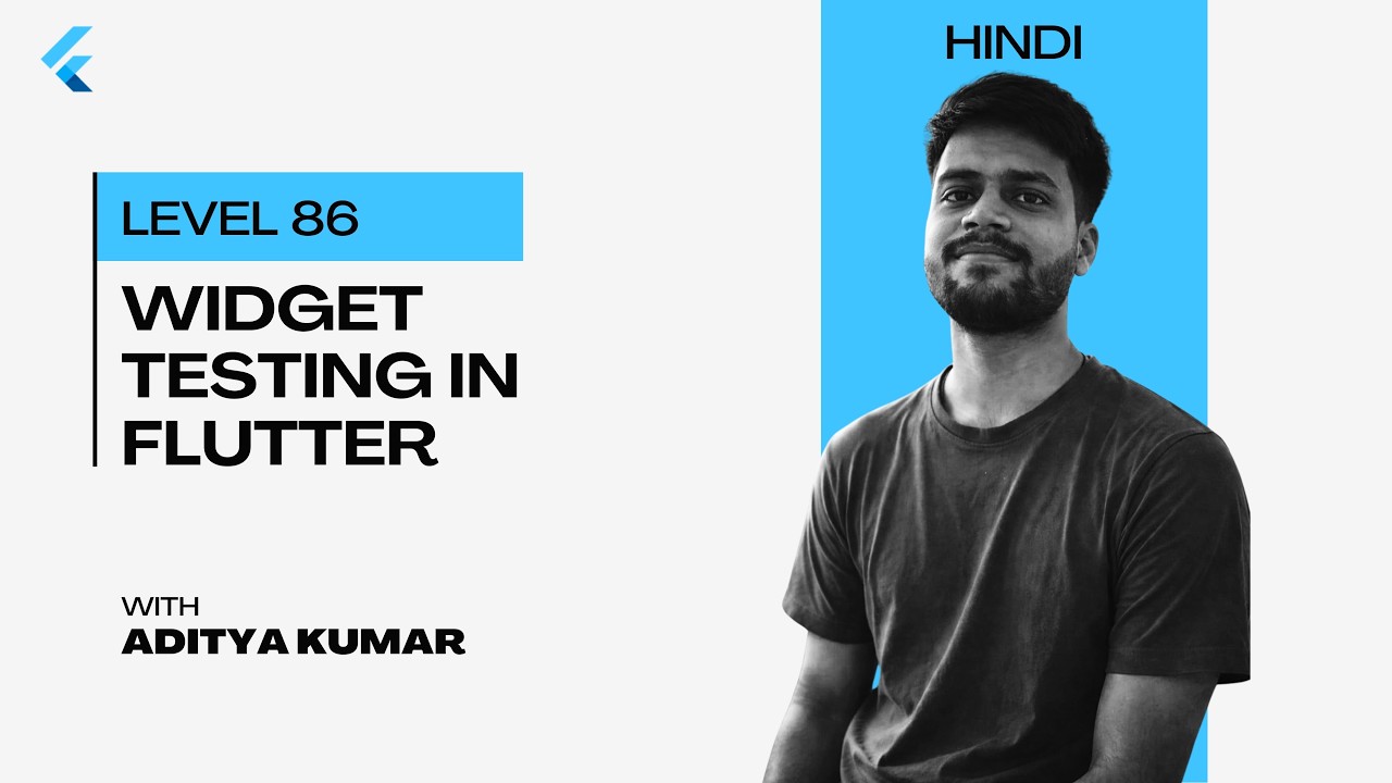 Widget Testing in Flutter - YouTube