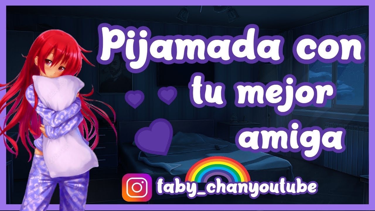 ASMR Roleplay (Yuri)|| Pijamada con tu mejor amiga || By: faby-chan :3