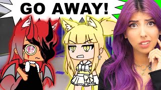 An Ultra in an all Alpha School  (Gacha Life Mini Movie Reaction)