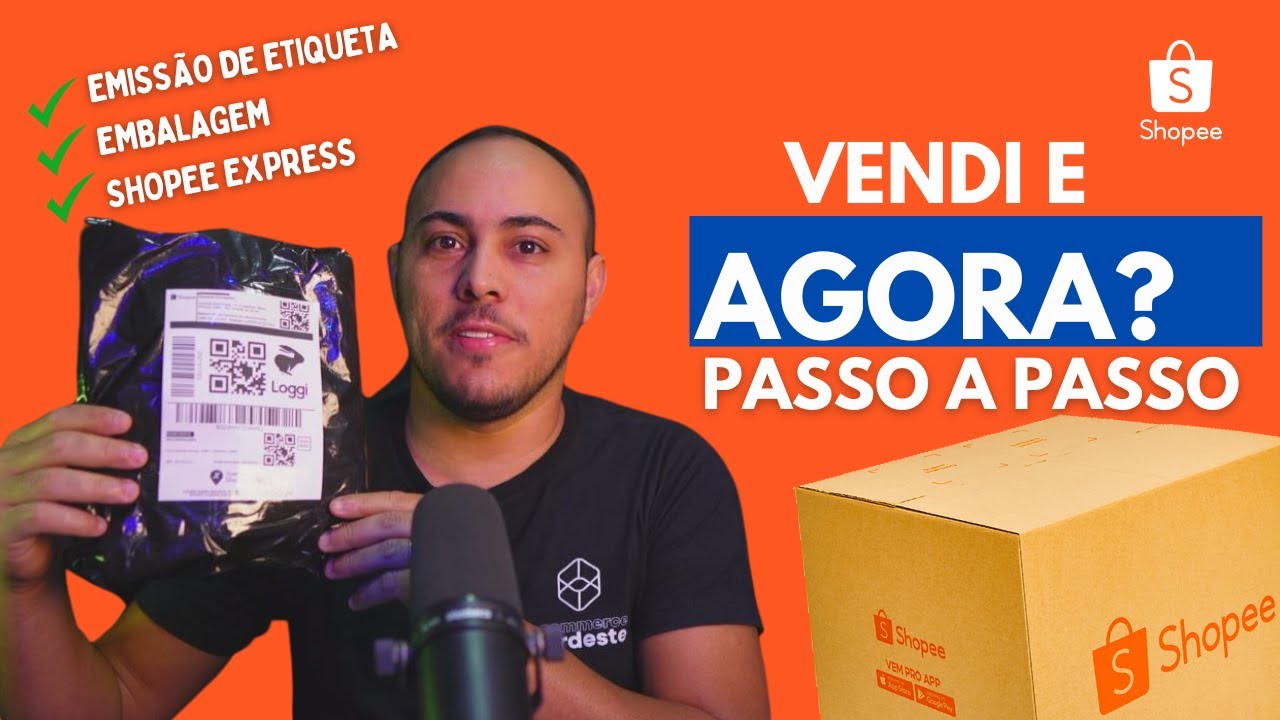 Como Enviar o Pedido da Shopee? - (Embalagem, Etiqueta de envio e ...