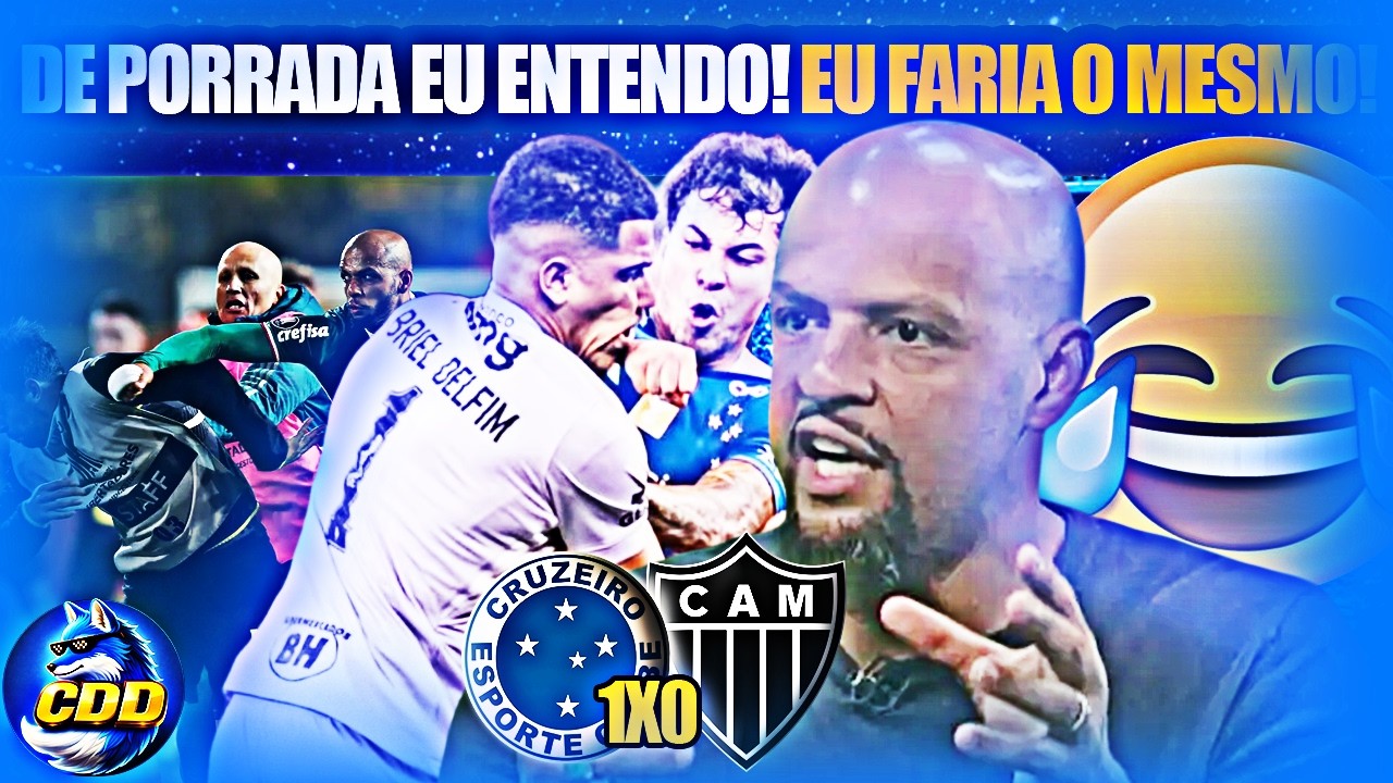 🦊😂 FARIA O MESMO! OLHA o que FELIPE MELO falou de CRUZEIRO 1x0 ATLÉTICO
