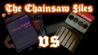 The Chainsaw Files – Rocktek Metal Worker vs Boss HM-2 clone comparison