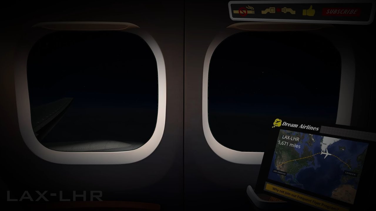 You're About to Have the Deepest Sleep Ever | Airplane White Noise