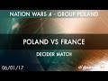 Poland vs france  nation wars 4 group poland  decider match  starcraft ii  en