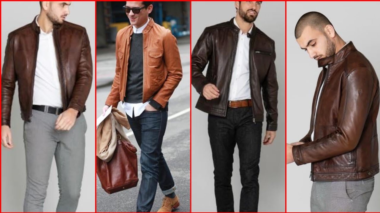 Most Wearing and high quality leather jacket outfit for boys, mens ...