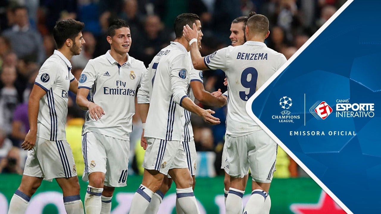 Melhores Momentos – Real Madrid 5 x 1 Legia Varsóvia – Champions League (18/10/2016)