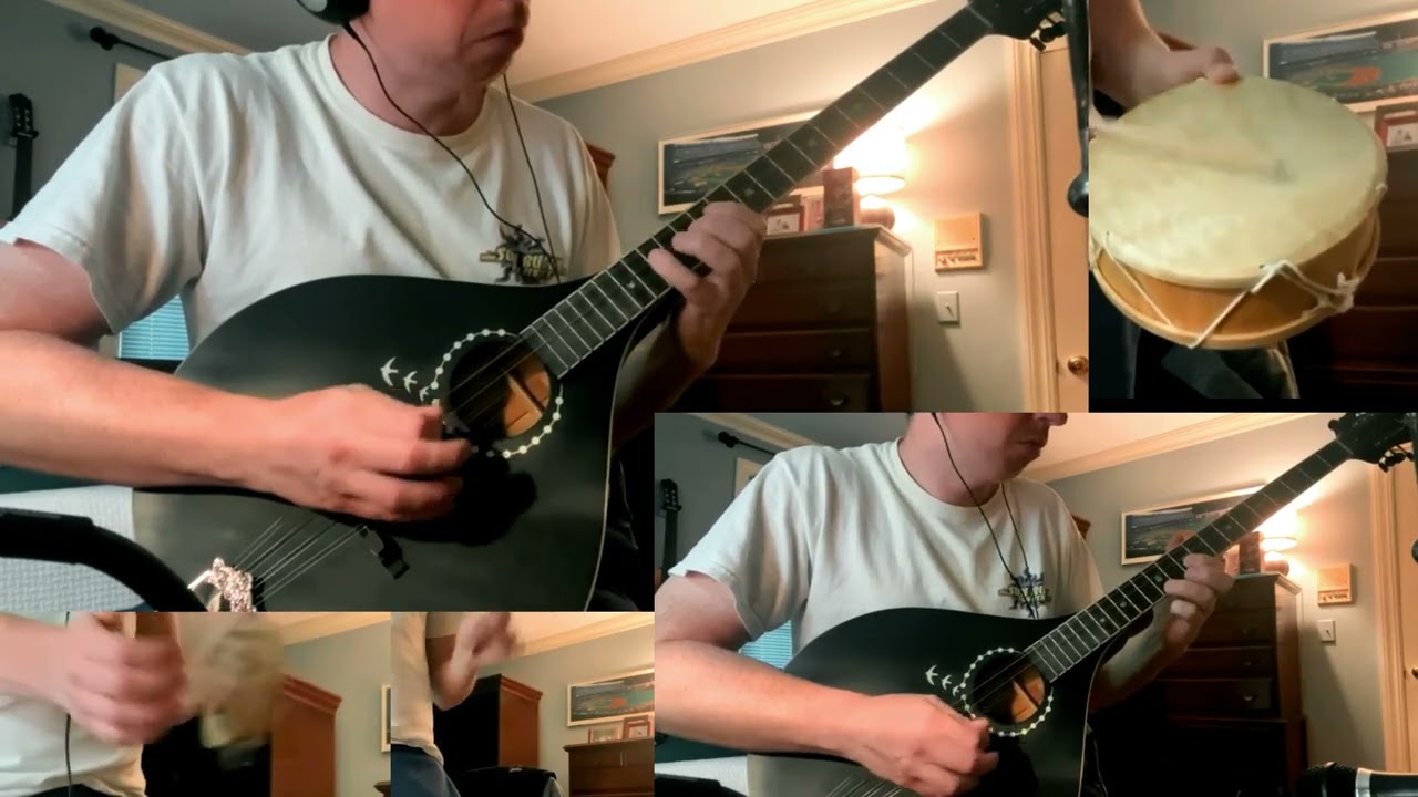 Phrygian Scale Jam w/ Bouzouki, Percussion, Synth