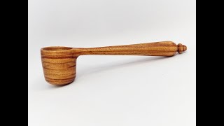 Wooden Scoop, MultiAxis Woodturning