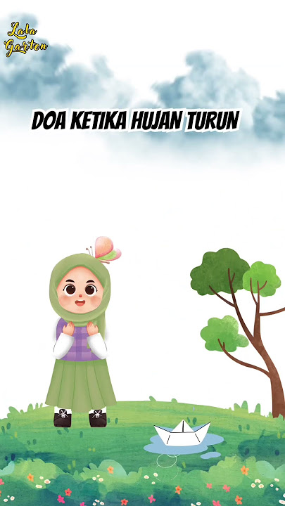 Doa Ketika Hujan Turun | Doa Anak Muslim | Doa Turun Hujan | Doa anak Anak #shortvideo