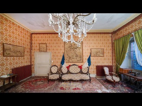 JOYAS y LUJOS OLVIDADOS en un CASTILLO ABANDONADO INTACTO - Vivió una PODEROSA FAMILIA