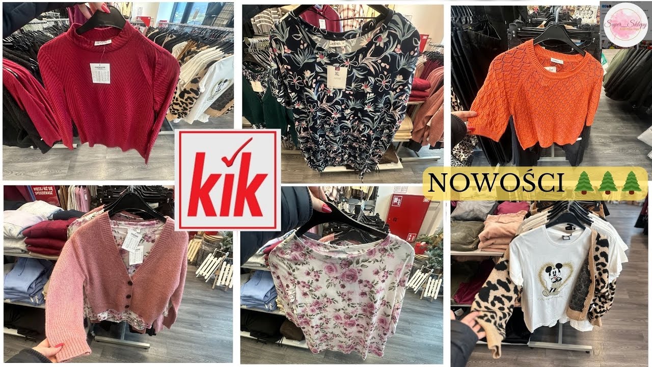 KIK 🎀 ŚWIETNE ZESTAWY FOR U 🫵🏻 ZOBACZYSZ ŚLICZNE BLUZECZKI SWETERKI KOSZULE BUTY TOREBKI PIŻAMY 💗