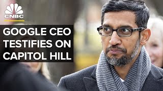 Google CEO Sundar Pichai Testifies Before the House Judiciary Committee  Dec.11, 2018