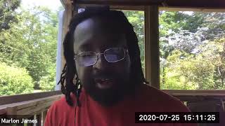 Write in Brooklyn with Marlon James, Q&A w Theo Gangi