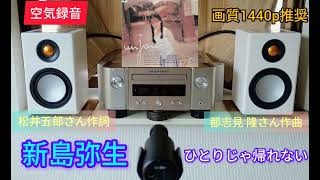 [331]新島弥生 / ひとりじゃ帰れない / 空気録音 / M-CR612 / RADIUS90 / MV88+ 