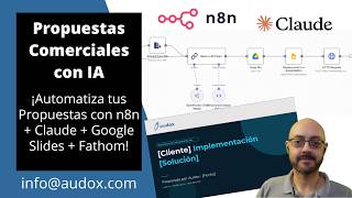 Propuestas Comerciales con IA en n8n | Claude + Google Slides + Fathom
