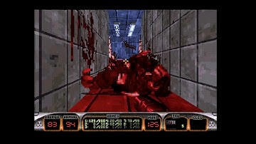 Duke Nukem (PS1 FR) E4M2: Trackside Tragedie (aka Trackside Tragedy, 100%)