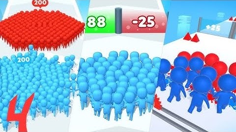 COUNT MASTER - Best Gameplay Walkthrought #4 (iOS, Android) All Levels // Best Mobile Offline Game