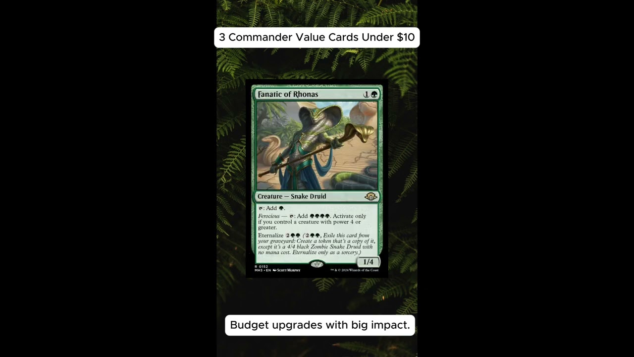 Top 3 Commander Cards Under $10 (Huge Value!)