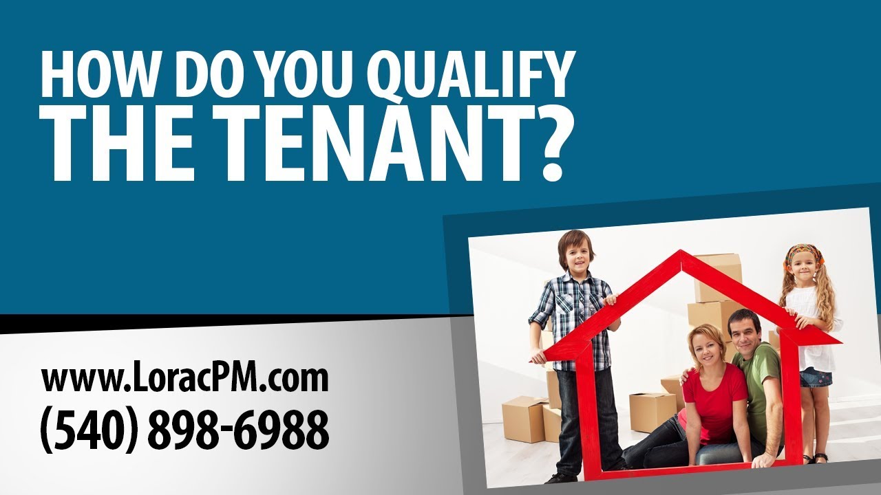 How Do You Qualify The Tenant? (540) 8986988 YouTube
