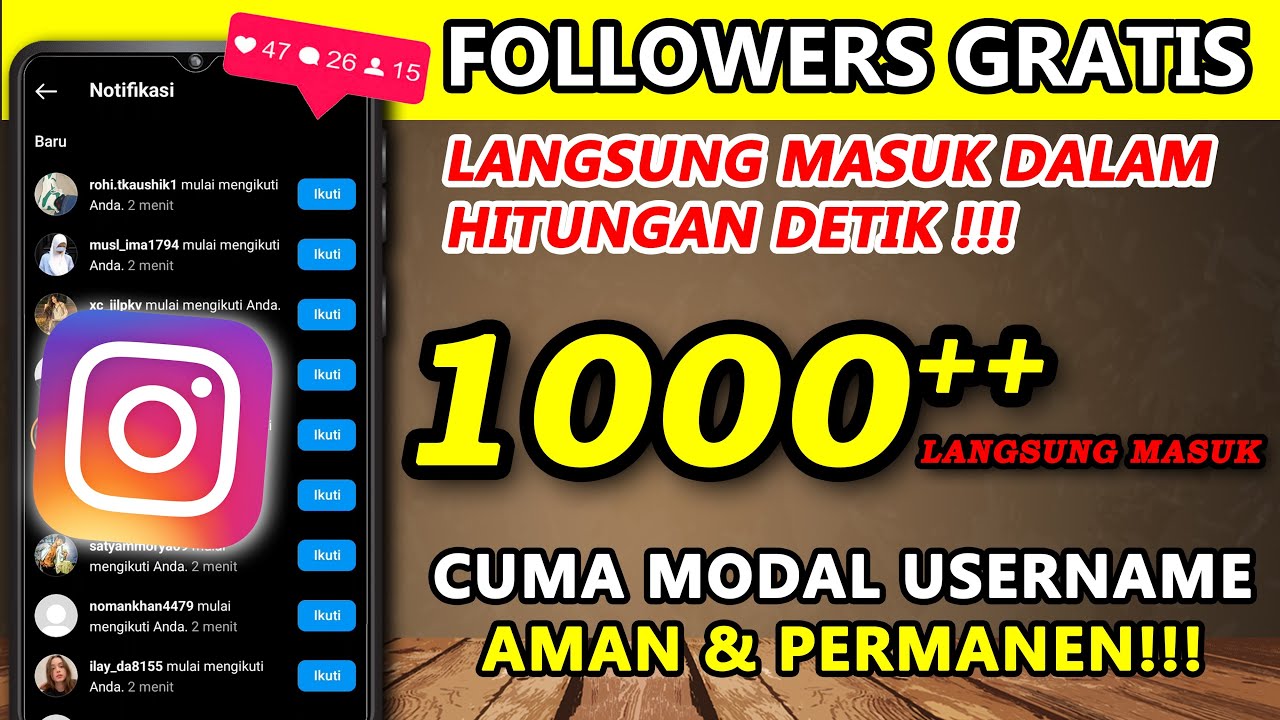 Cara Cepat Menambah Followers Instagram Cara Menambah Followers