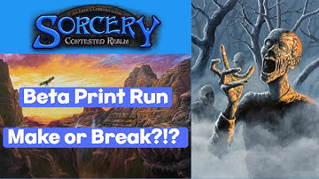 Will Sorcery Beta Print Size Make or Break the Game??
