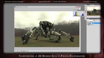 Compositing a 3D Render into a Photo Background