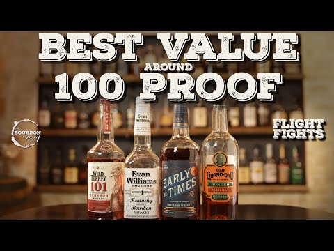 Лучший бурбон по цене около 100 Proof — борьба вслепую