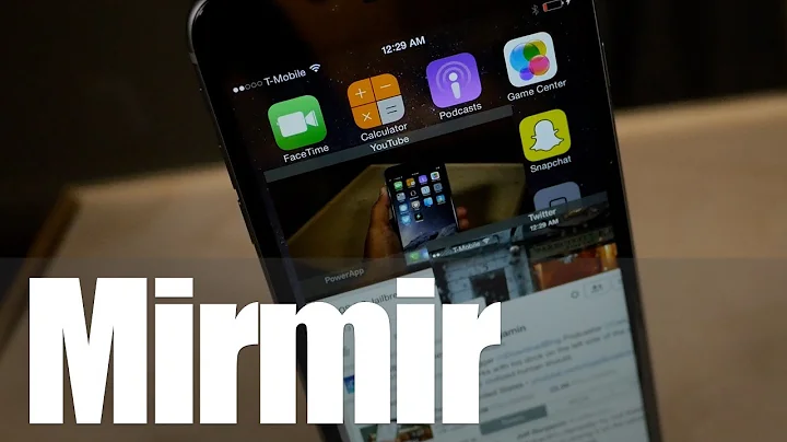 Cydia Tweak: MIRMIR brings true multitasking to iOS 8!
