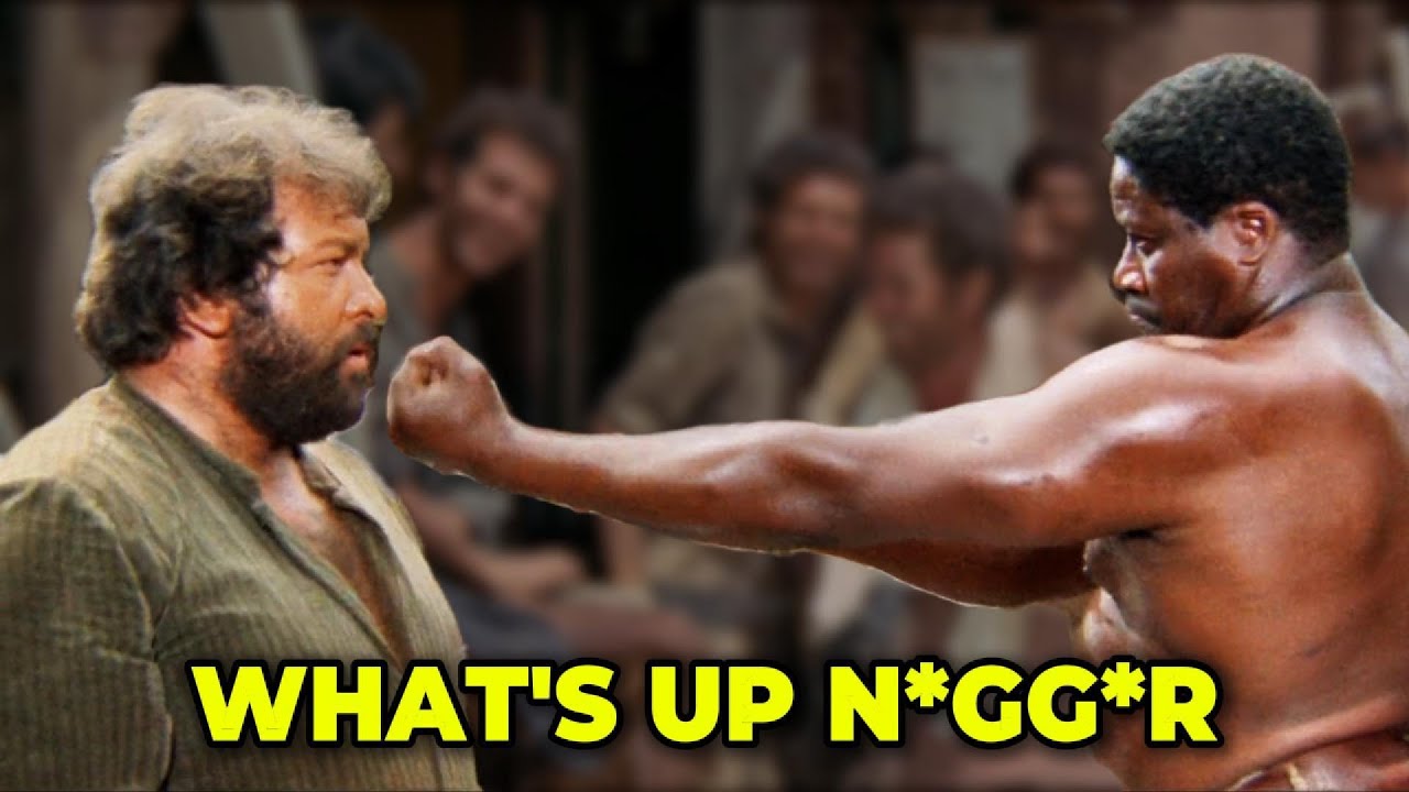 It was a mistake for the black man to challenge him | Bud Spencer & Terence Hill