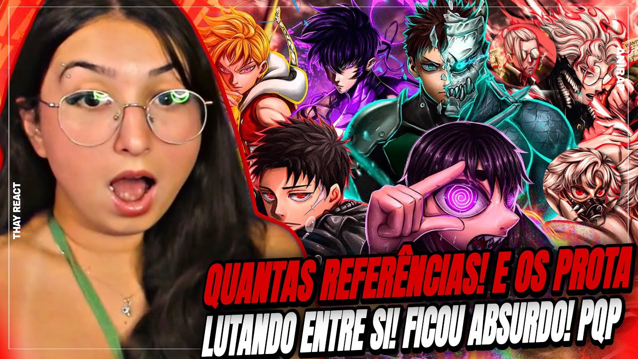 THAY REACT: ♪ Nova Ordem (Animes) | AniRap | REAGINDO COM A BARATINHA
