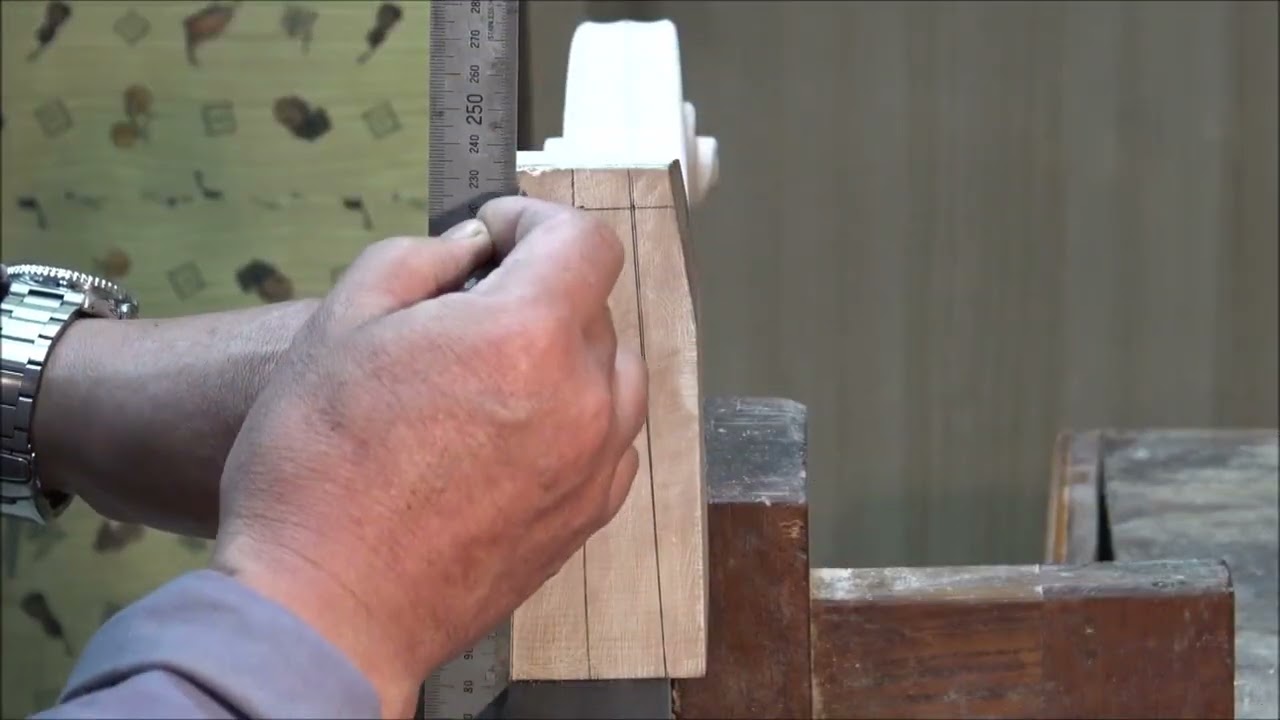CELLO No.8 Making a Cello  Neck チェロ製作その８　ネック製作とネック仕込み